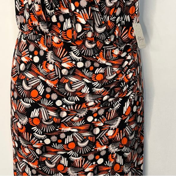 Free People Daria Halter Maxi Dress Floral Low Back Wrap Slit Plunge Size S NWT - Picture 11 of 14